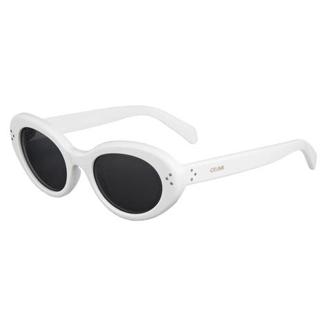 celine sunglasses white cat eye|Celine cat eye s193 sunglasses.